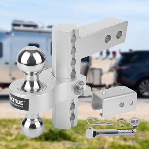 2.5"Receiver Trailer Hitch Lock 8"Drop Adjustable Hitch Lock for Trucks