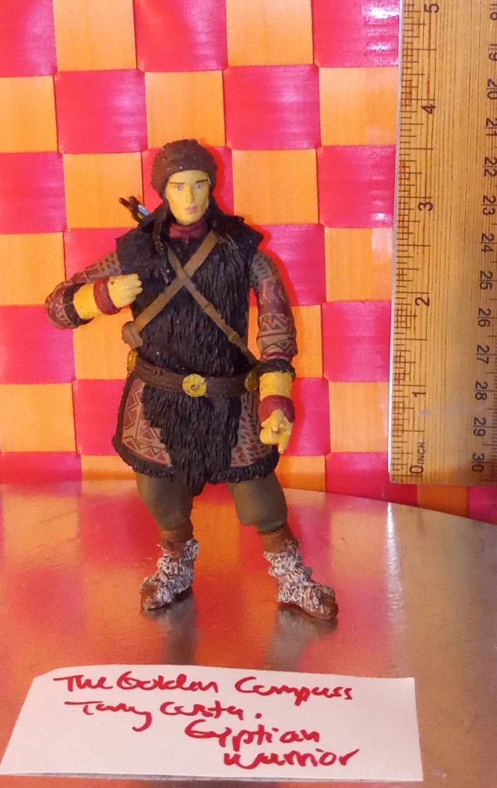 Action figure, from The Golden Compass, Tony Costa Gyptian Warrior, 4
