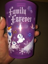 ZAK Designs Kids 14oz Tumblers Girls Lot Of 4 Frozen-Family Forever New