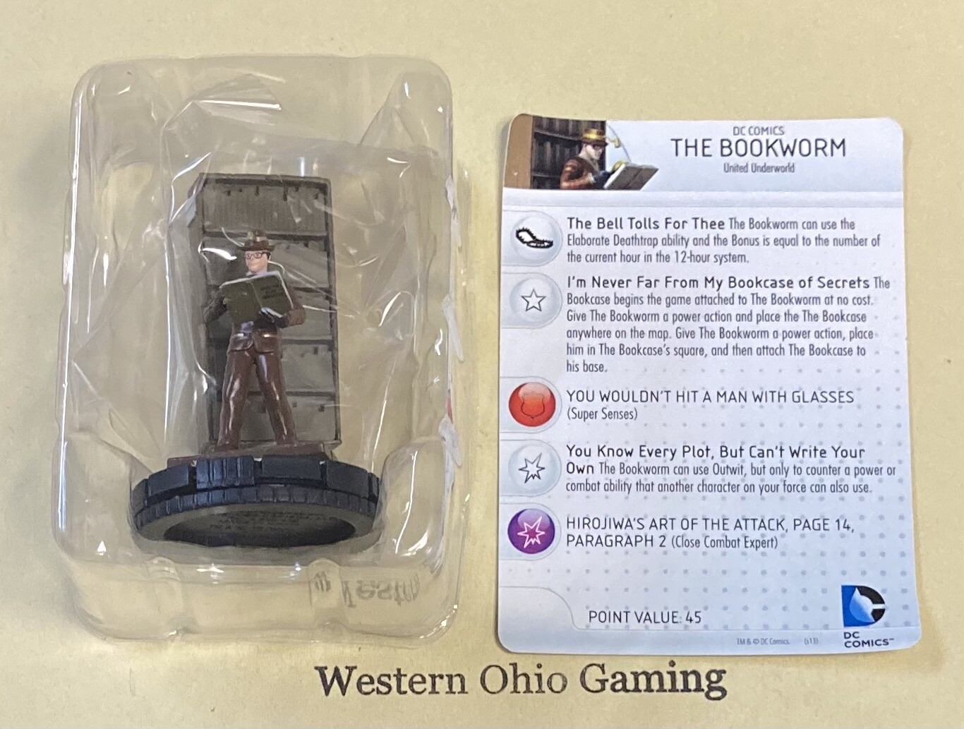 Heroclix The Bookworm #013 NEW DC Batman 60's Classic TV Series Single ...