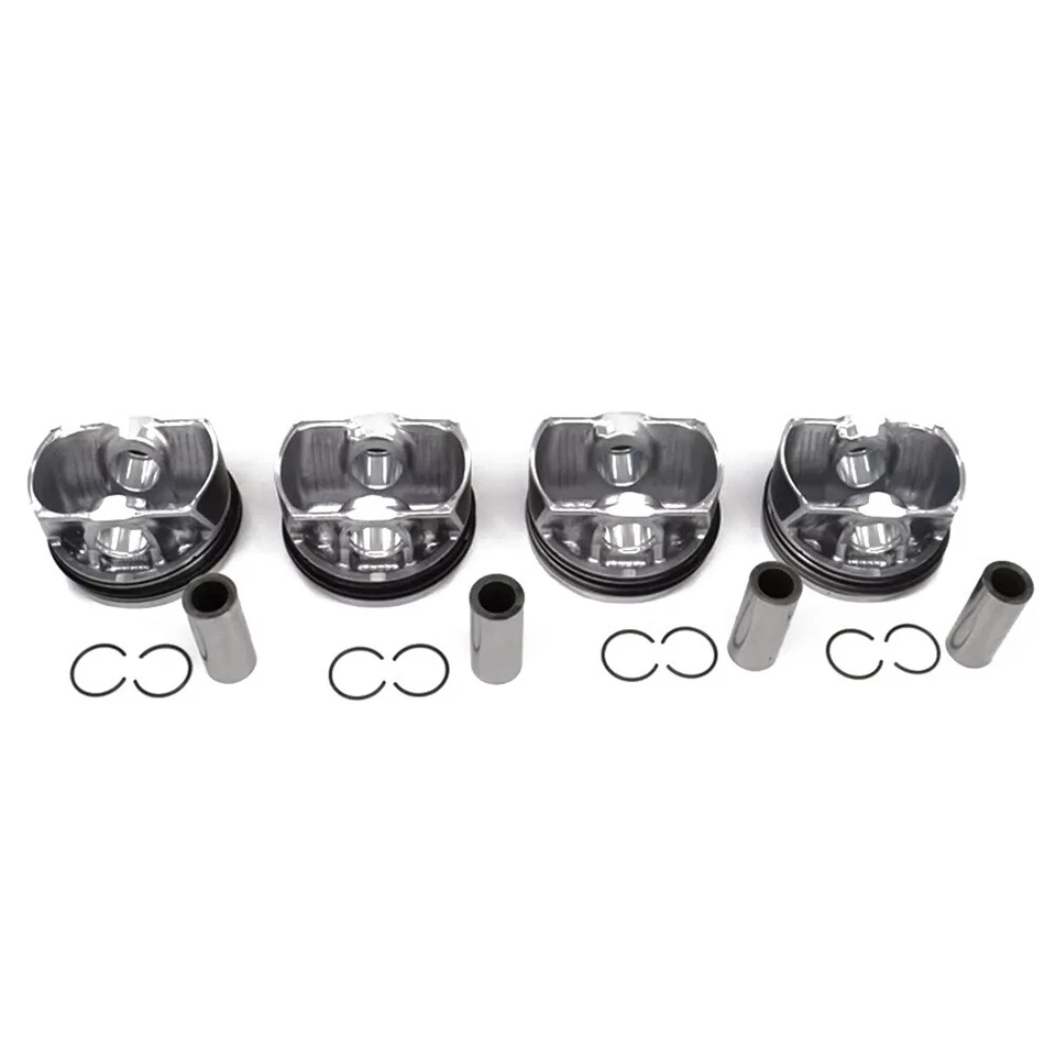 4x pistones y anillos MAHLE 10:1 Φ84+0,5 mm para BMW 328i 428i X3 F30 F10 N20B20A 2,0T Foto 2 de 4