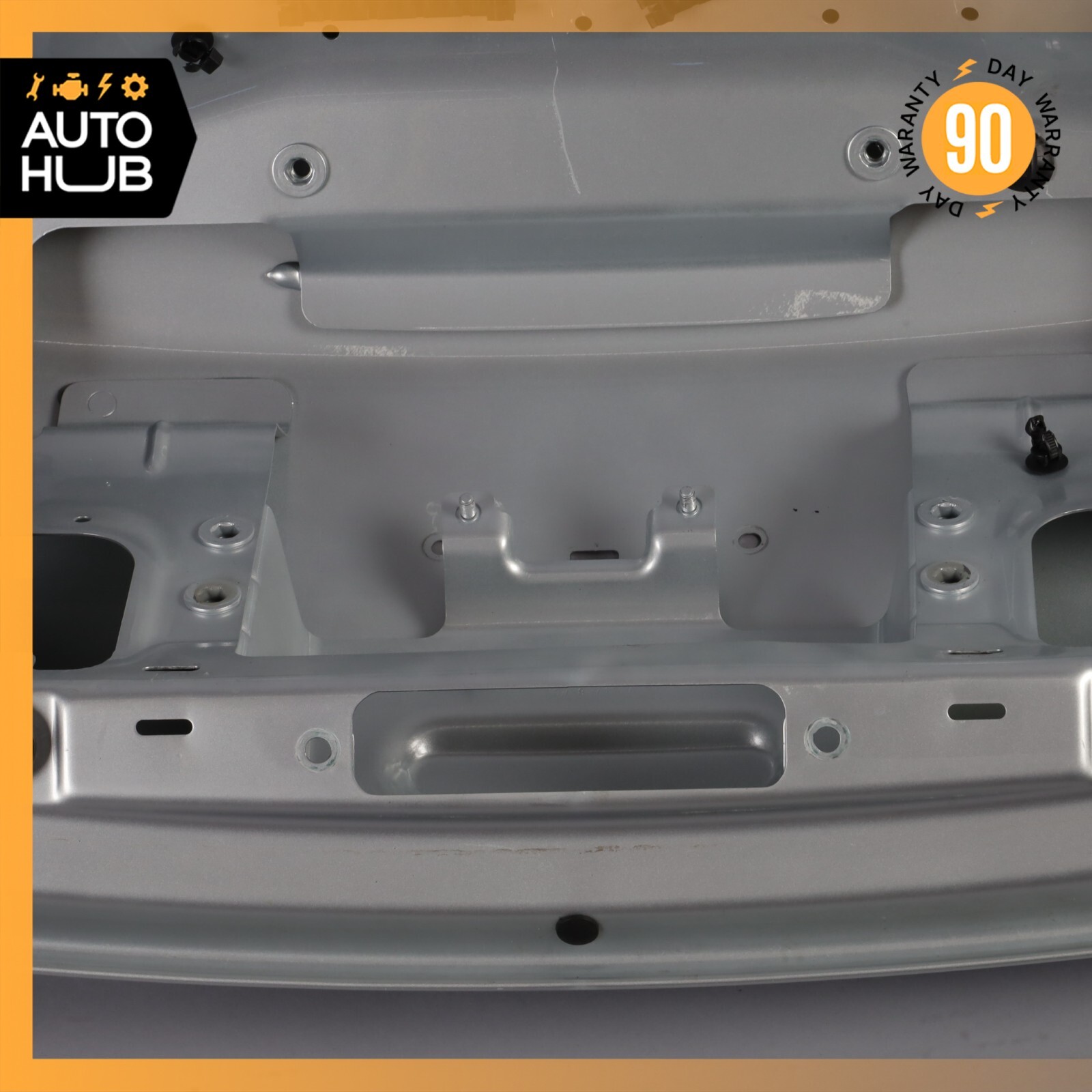 03-10 Bentley Continental GT Coupe Trunk Lid Panel Assembly Silver OEM