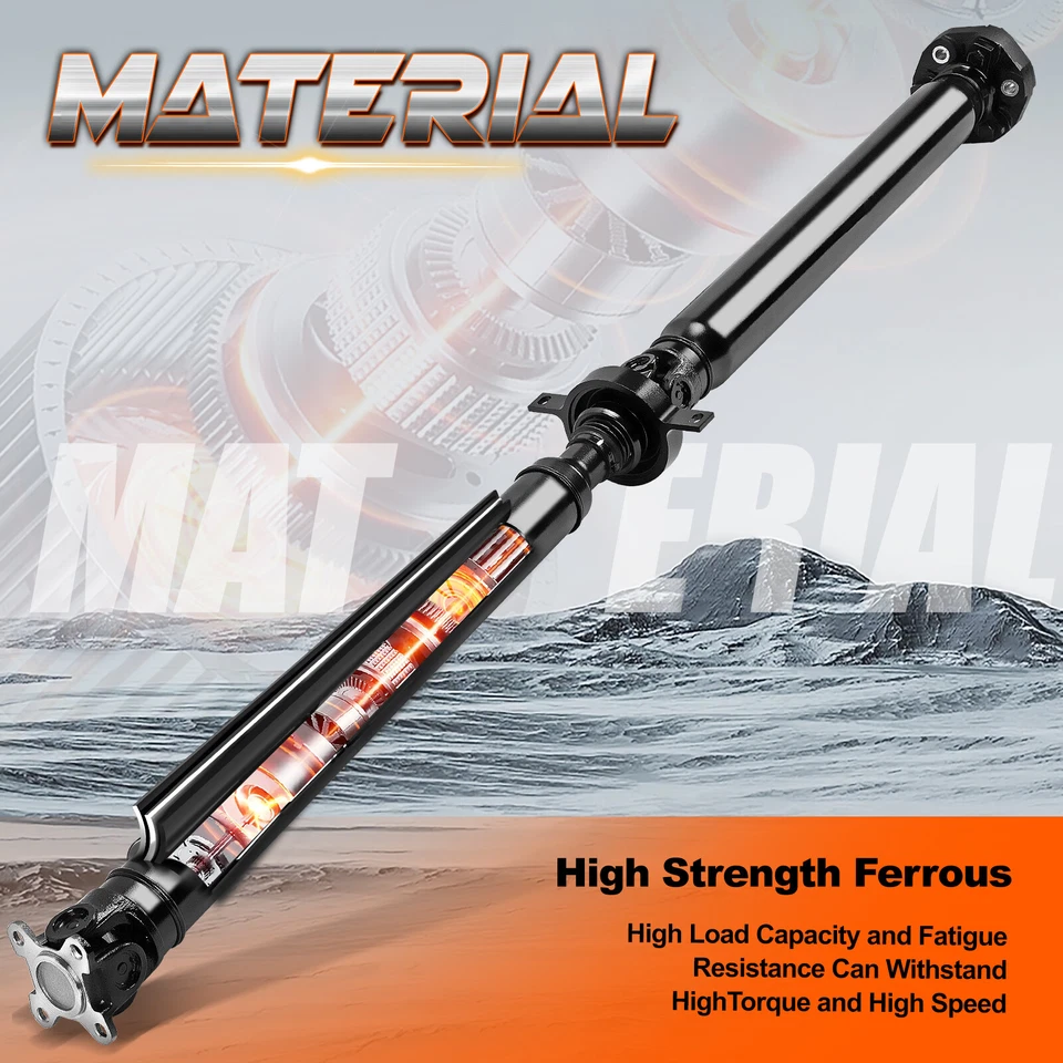 For 2007-2011 BMW 328i L6 3.0L Manual Trans Rear Driveshaft Prop Shaft Assembly Foto 4 de 4