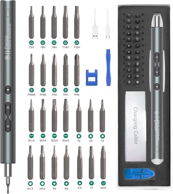 Electric Screwdriver 28-IN-1 Cordless Mini Power Precision Screwdriver Tool Set