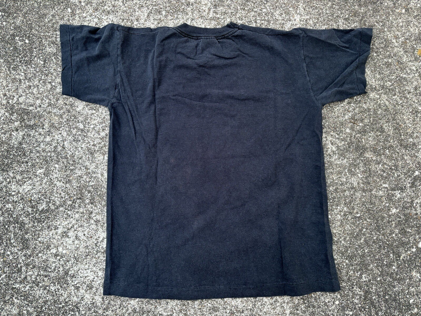 Vintage Mark Raven Amsterdam Art Shirt M Black 90s Classic Artwork