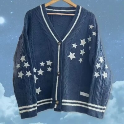 Midnight Taylor Swift Strickjacke Zopfmuster schwer perfekt für den Winter