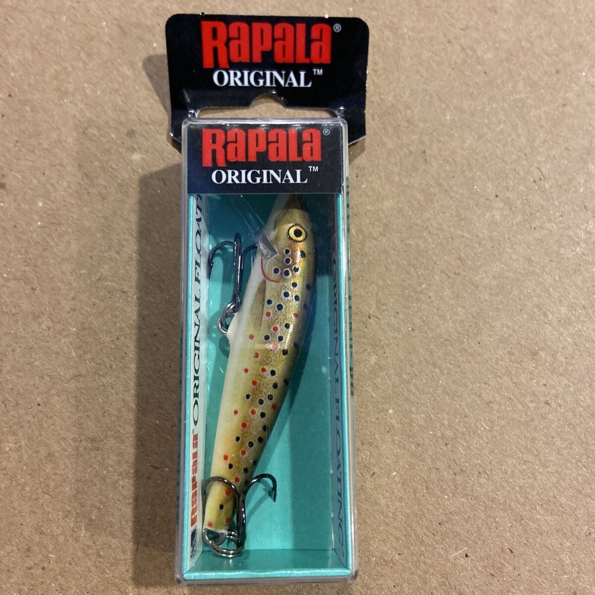 Rapala Original Floating F 7 F07 TR fishing lures 2-3/4 long Brown trout