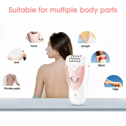 2 in 1 Hair Removal Machine Epilator For Women Cordless Rechargeable Body Facial - Picture 6 of 15