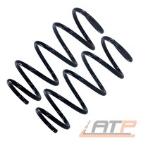 2X Feder Fahrwerksfeder Vorne FÜR Audi A3 8P Skoda Octavia 1Z Vw Golf 5 1K 6 5K