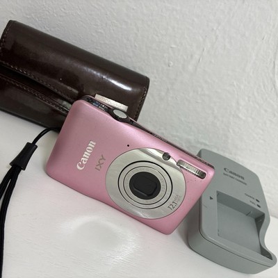 PINK COLOR] Canon IXY 200F PowerShot SD1300 IS Digital
