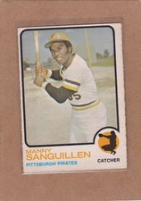 1973 O PEE CHEE BASEBALL MANNY SANGUILLEN #250 PIRATES VGEX *A50767