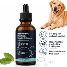 Healthy Petz Premium Liquid Collagen For Dogs, Supplement With Collagen 60ml
