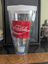NEW Tervis Hot Cold Coca Cola Coke 24oz Insulated Tumbler Made In USA