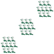 3 Count Parrot Drinker Pigeon Water and Feeder Pot Dispenser for Parakeet Cage