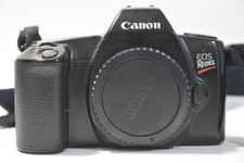 Vtg Canon EOS Rebel 35mm Film Camera Body Only W/ Strap Manual UNTESTED