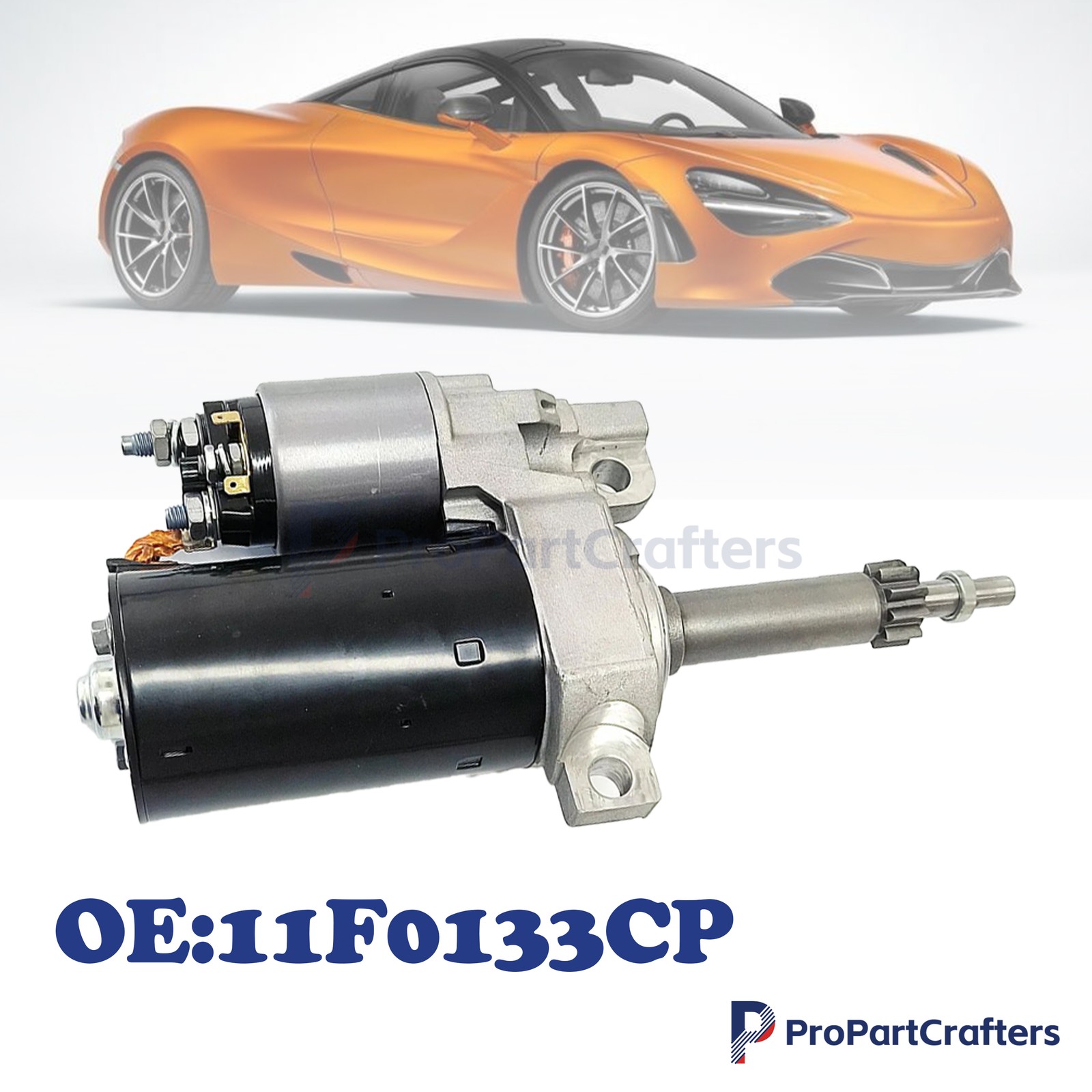 11F0133CP Starter Motor For McLaren 650 570S 720S MP4 3.8L V8 M838T M840T Engine