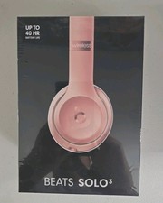 Official Beats Solo 3 On-Ear Wireless Headphone  Rose Gold  NEW
