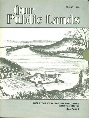 1974 Our Public Lands Magazine: Were The Earliest Instructions Written Here?