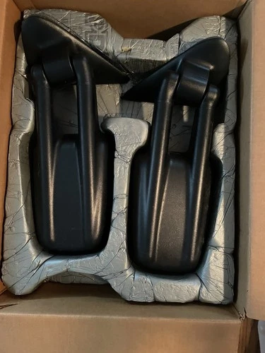 1999-2013 GM Sierra Black Side Mirrors Left and Right Side Mirrors Only Pair NIB