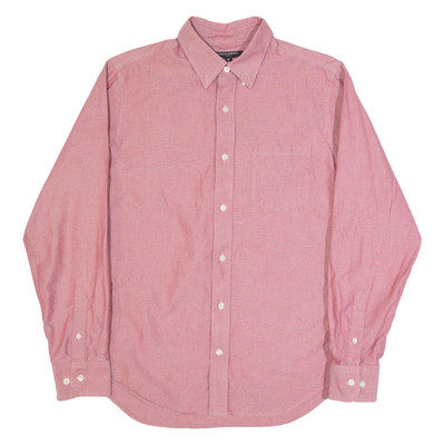 BANANA REPUBLIC Herren Uni Hemd Rot Langarm M