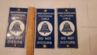 lot Bell system telephone porcelain sign advertising vintage