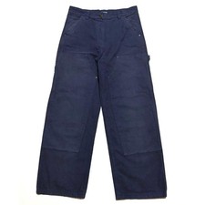 25SS PRADA Painter Pants Canvas Cargo Wide Pants