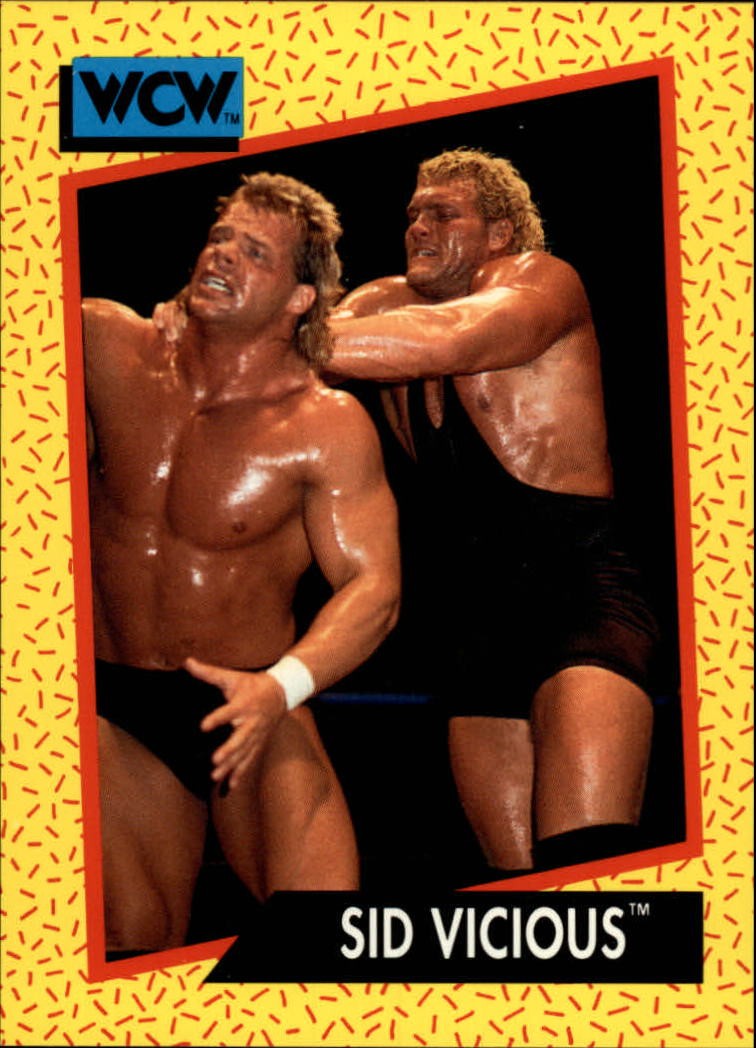1991 Impel WCW #34 Sid Vicious RC - WWE