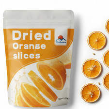 Dried Orange Slices 8 oz Dehydrated Orange Wheels Made in USA