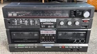 Vintage 1980'S Sharp GF-700ZD  2 Way Speakers Boombox Stereo Tape Deck For Parts