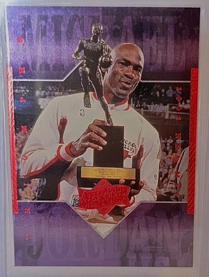 #ad #ad Upper Deck 1999 Michael Jordan #78 1992 NBA MVP Chicago Bulls Very Clean $3.99