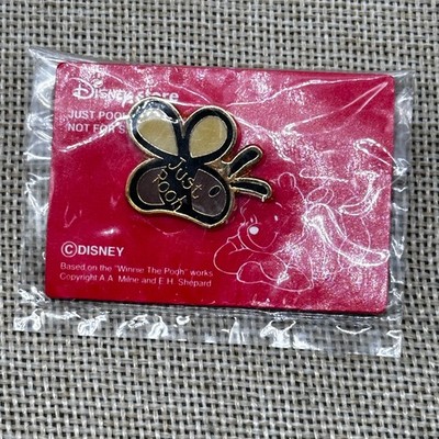 RARE!! Disney Store JAPAN Pin Just Pooh Bee Purple NOT FOR SALE