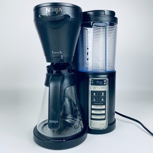 Ninja Coffee Maker CF020 Auto iQ One Touch Intelligence with Glass Carafe Black