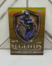 2025 Topps Chrome Kam Chancellor Legends of the Gridiron TRUE GOLD /50