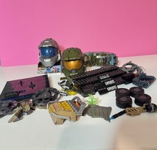 Halo Mega Bloks/Construx Repuestos Piezas Raras ¡LOTE! Cascos, jabalí, anillo de halo