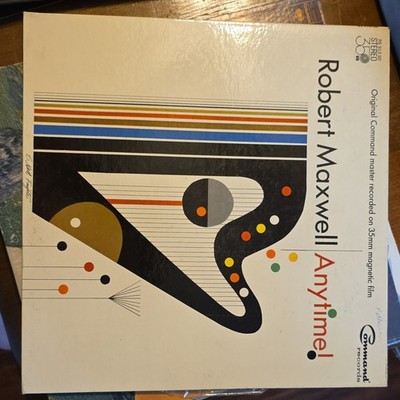 Robert Maxwell Anytime! Command Records Vinyl LP 12'' 33 RPM Popular RS 913 SD