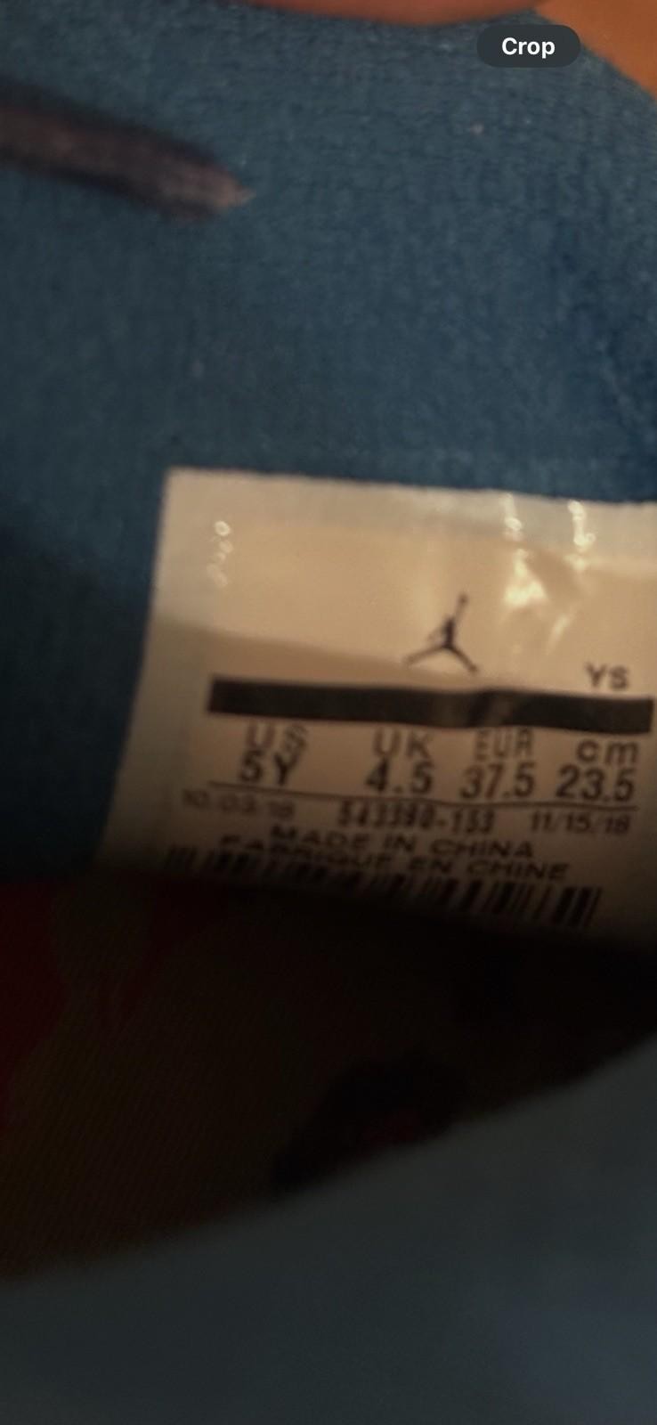 Nike Air Jordan 6 Retro Floral Women’s Sneakers – White / Blue / Pink – No Box thumbnail 6