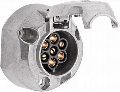 HELLA 25x Steckdose 8JB 001 941-002/25x Metallgehäuse Aluminium