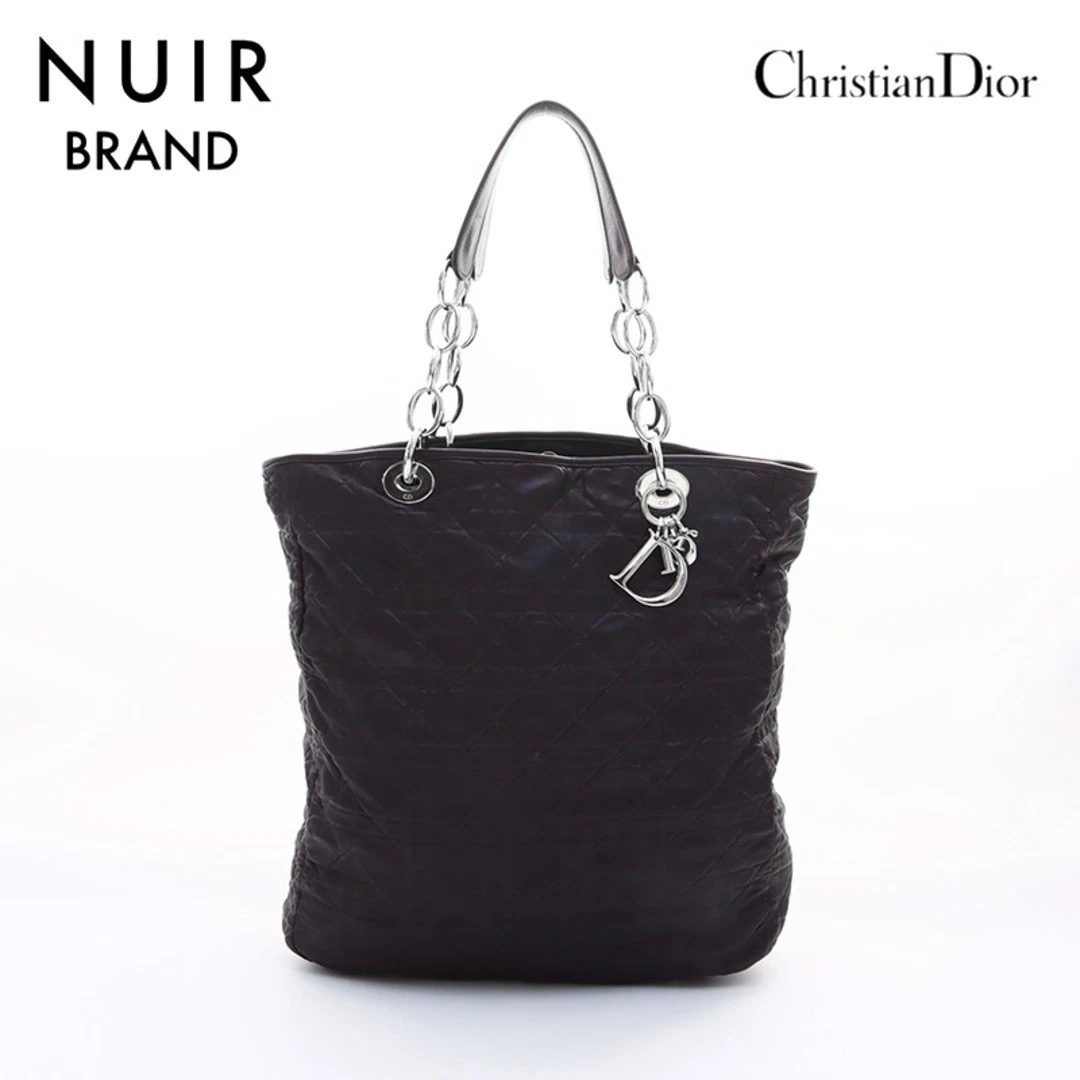 Sac fourre tout Dior Canage chaîne occasion NUIR 0