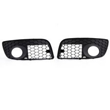 Pair Front Bumper Fog Lamp Lights Grill Grille For VW GOLF MK5 GTI 2006-2009 FW