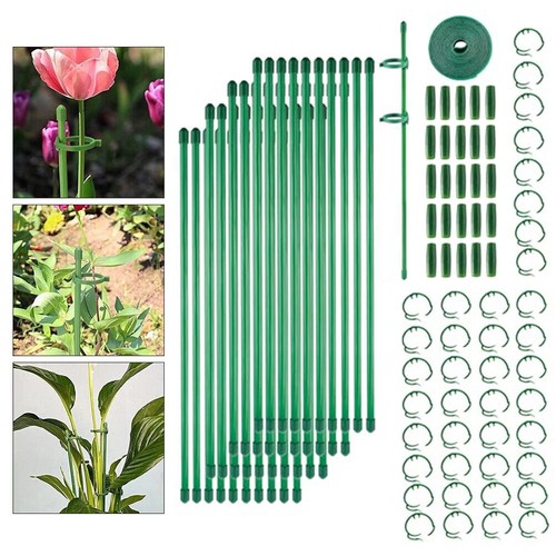 Supporto Per Piante Rampicanti - 6 Pezzi Con 20 Clip, Impilabile, Per Interni E Giardino