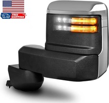 Driver Side Towing Mirror for 2500HD 3500HD GMC Chevy 2020-2025 Silverado/Si