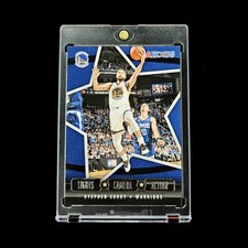 Stephen Curry Card 2020-21 Panini Hoops Lights Camera Action Insert Warriors #26