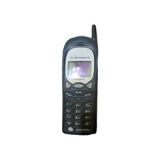 Motorola Talkabout Mobile Phone Blk Leather Case,Original Batteries  UNTESTED  