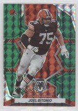 2022 Panini Mosaic Green Mosaic Prizm Joel Bitonio #225 3t1