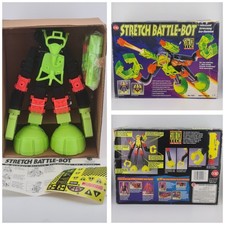 BOXED 1994 CAP Toys Stretch Armstrong Battle Bot Action Figure Toy COMPLETE RARE