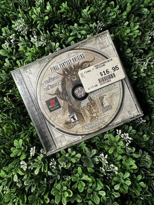 Final Fantasy Origins PS1 Disc & Case No Manual Tested Working Black Label