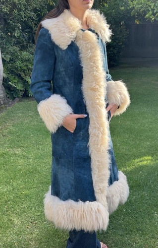Cappotto shearling Penny Lane vintage anni 60 70 fantastico - Foto 2 di 19