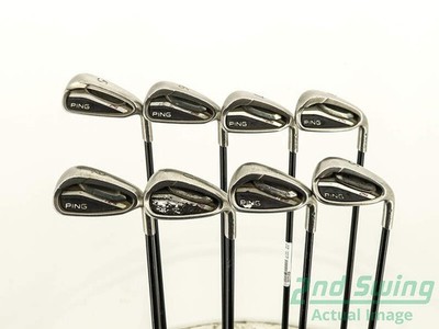 Ping G25 Iron Set 5-PW GW SW Graphite Senior Right Green Dot -3/4
