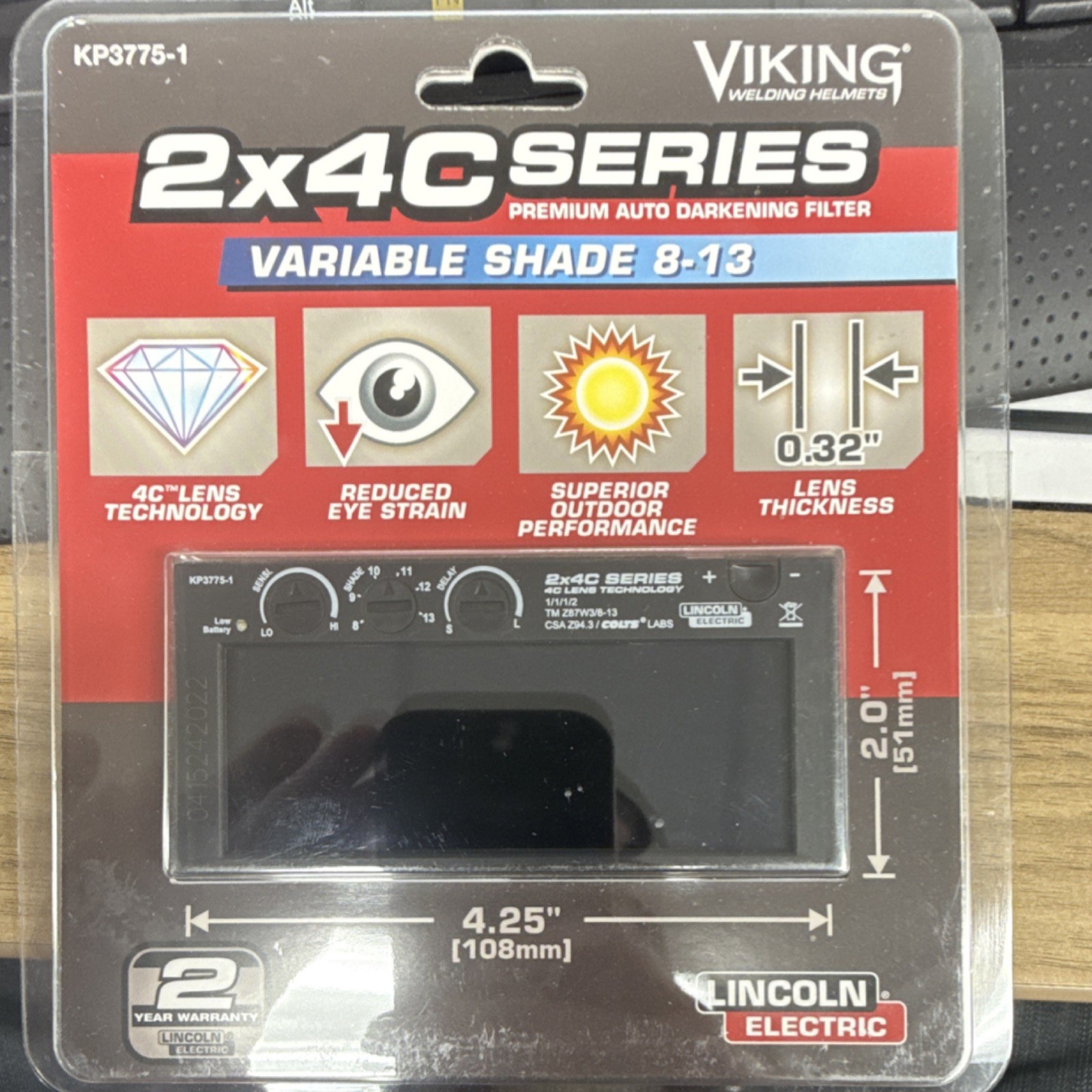 Lens Kp3775-1 Shade 8-13