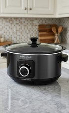 Morphy Richards 3.5L Sear & Stew Slow Cooker 163W - 460012 - Black